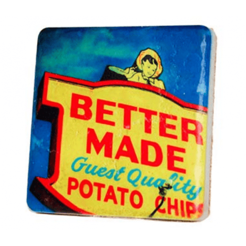 Better Made Vintage Sign Coaster