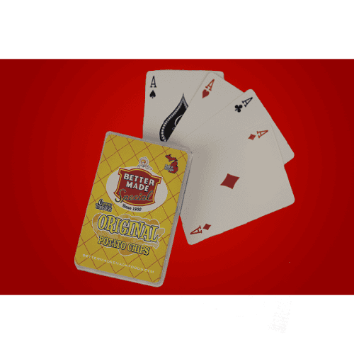 BETTER MADE PLAYING CARDS - YELLOW