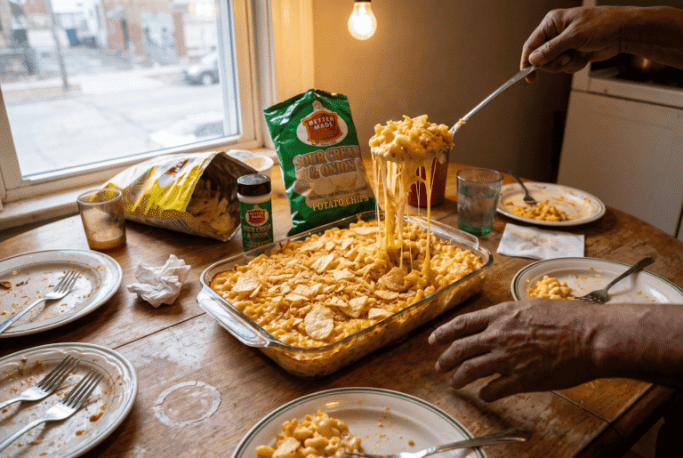 Sour Cream & Onion Mac and Cheese