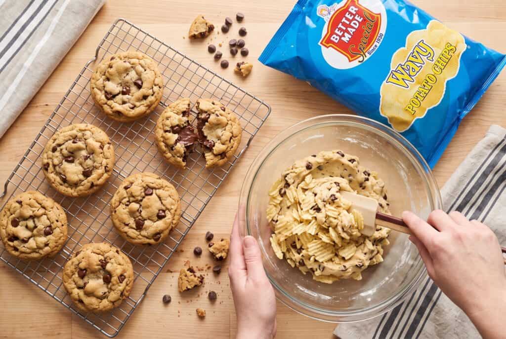 Wavy Chip Chocolate Chip Cookies